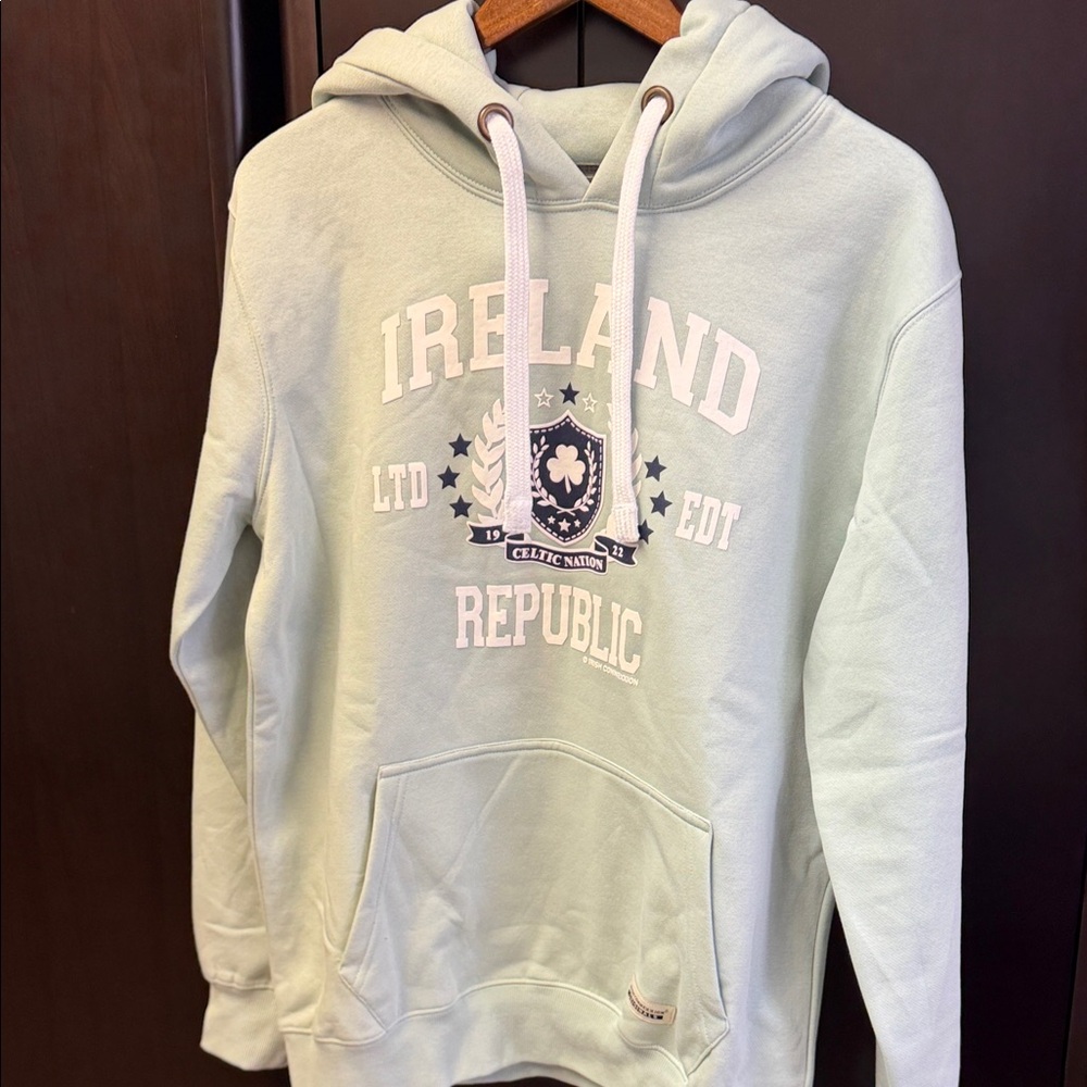 Ireland Republic Light Green Hoodie